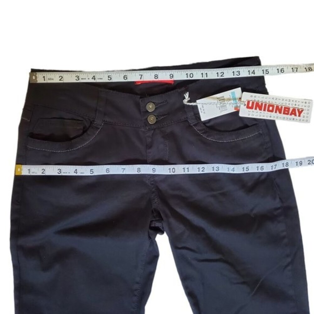 Union Bay Lucy black skinny jeans sz 5 - Picture 9 of 11
